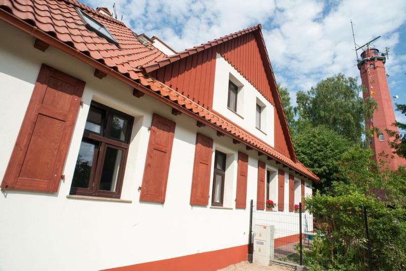 Zabytkowy Dom Latarnikow Hel Eksteriør bilde