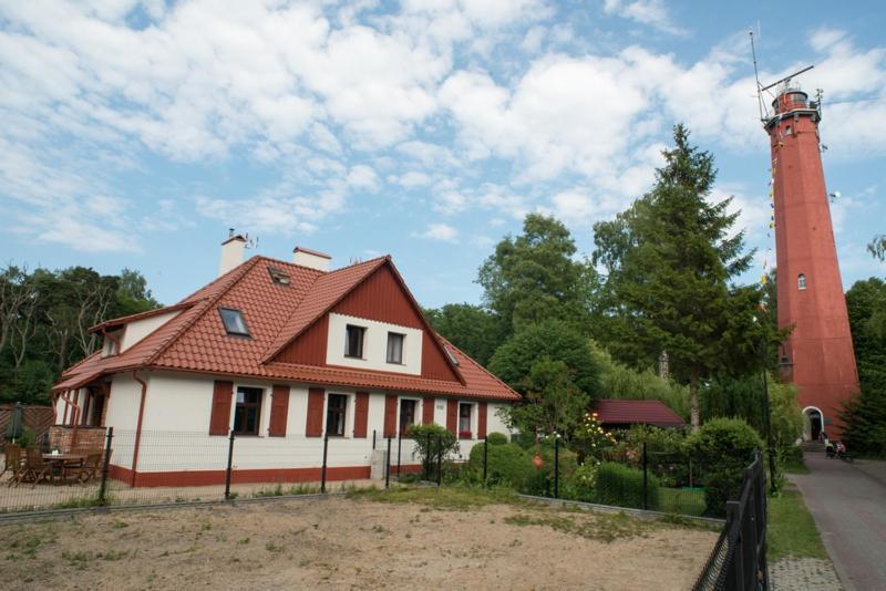 Zabytkowy Dom Latarnikow Hel Eksteriør bilde